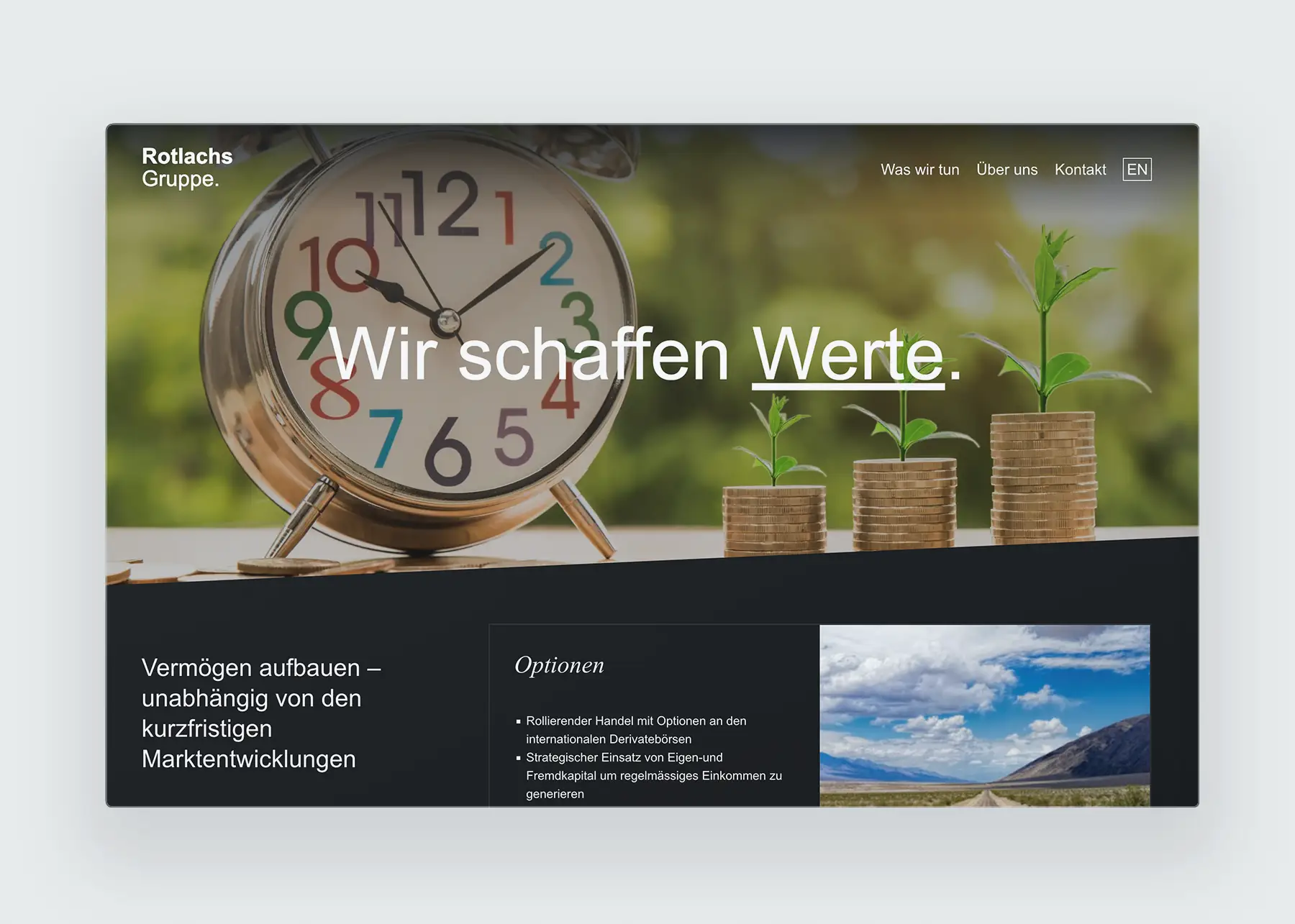 Preview of the Rotlachs stuttgart website